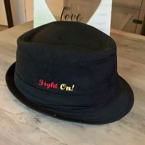 Fedora with USC motto “Fight On”